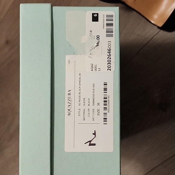 BNIB Aquazzura Block Sandal - Picture 6 of 6